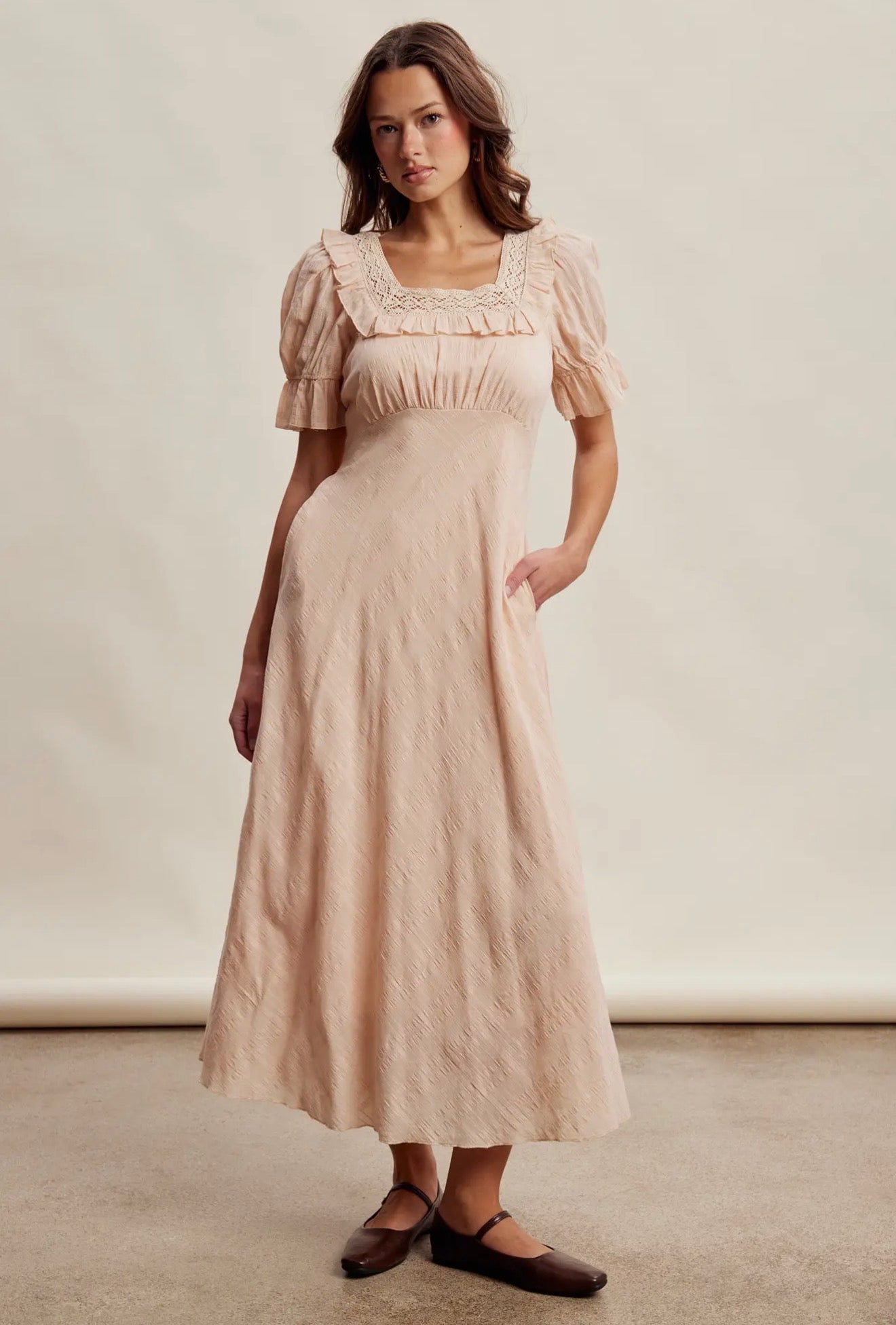 Blush Grace Maxi Dress