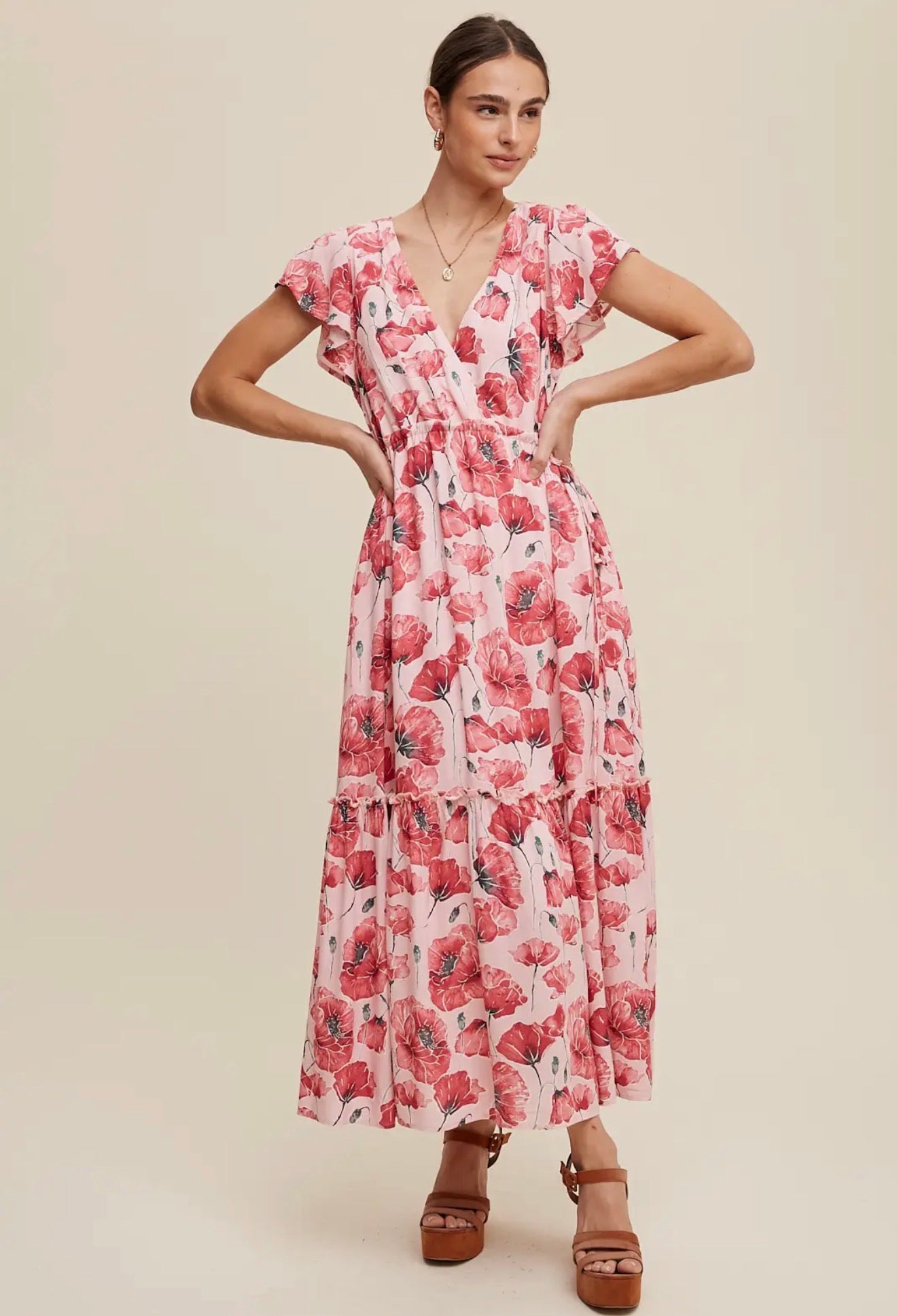 Blush Poppy Maxi